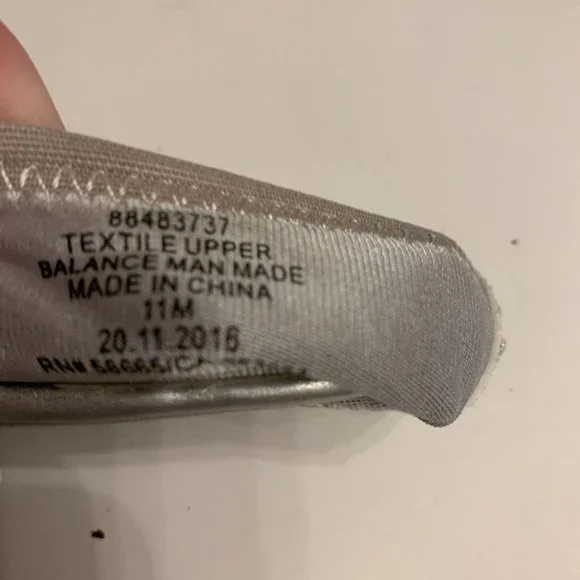 Girl’s Harper Canyon Silver Ballet Flat EUC - Picture 3 of 7